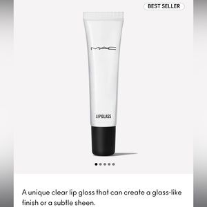 NWT MAC Lipglass Lip Gloss Clear